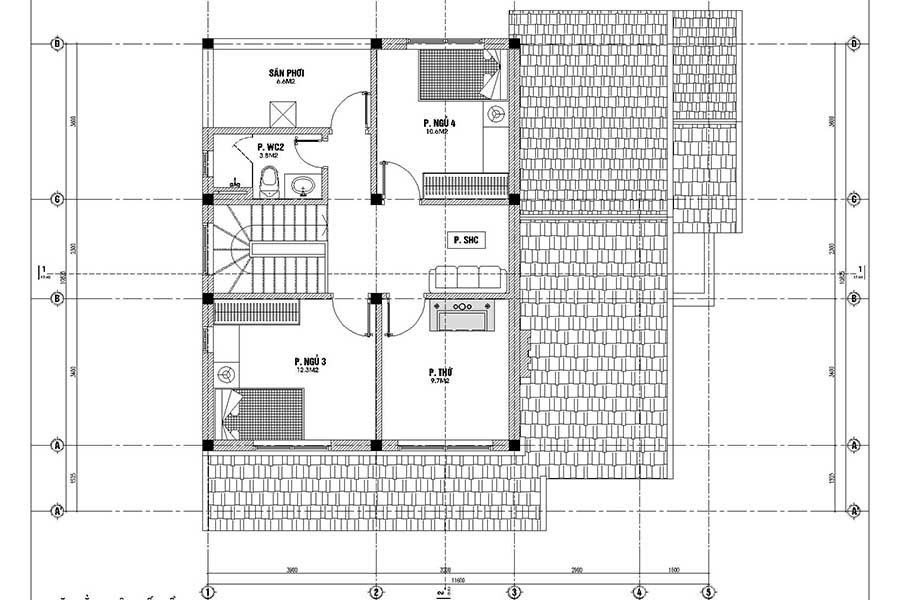 Mặt bằng gác lửng